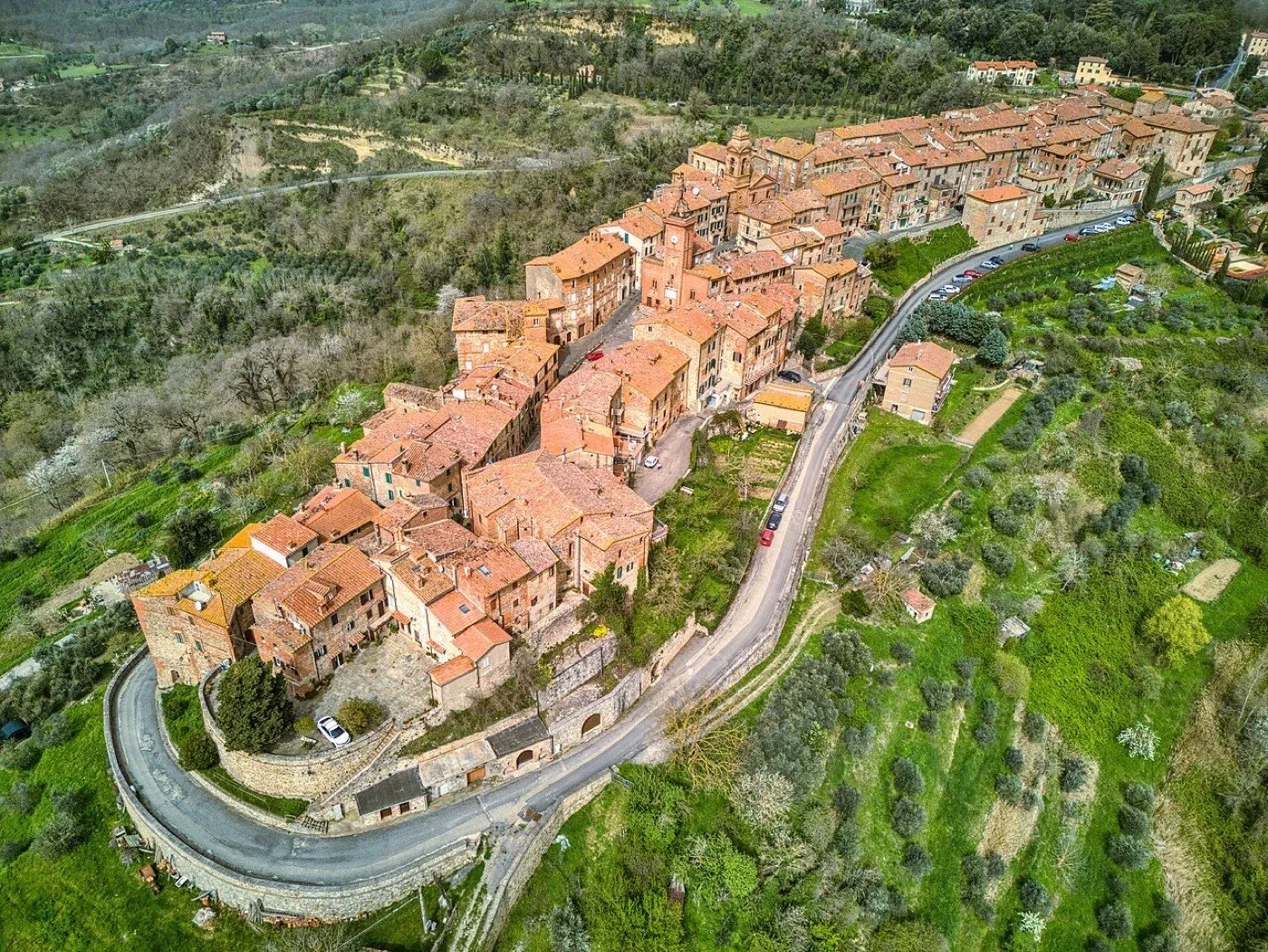Monteleone d'Orvieto · veduta del borgo