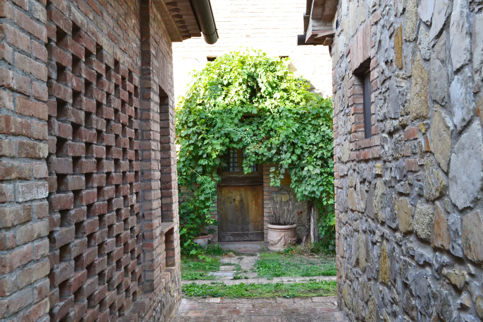 Borgo Santa Maria · vista aerea